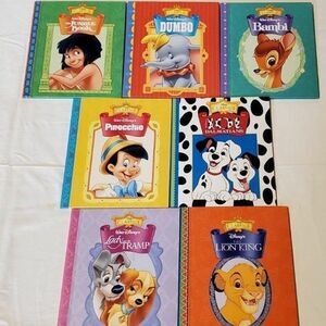 Disney Classics Hardcover Picture Book set bundle